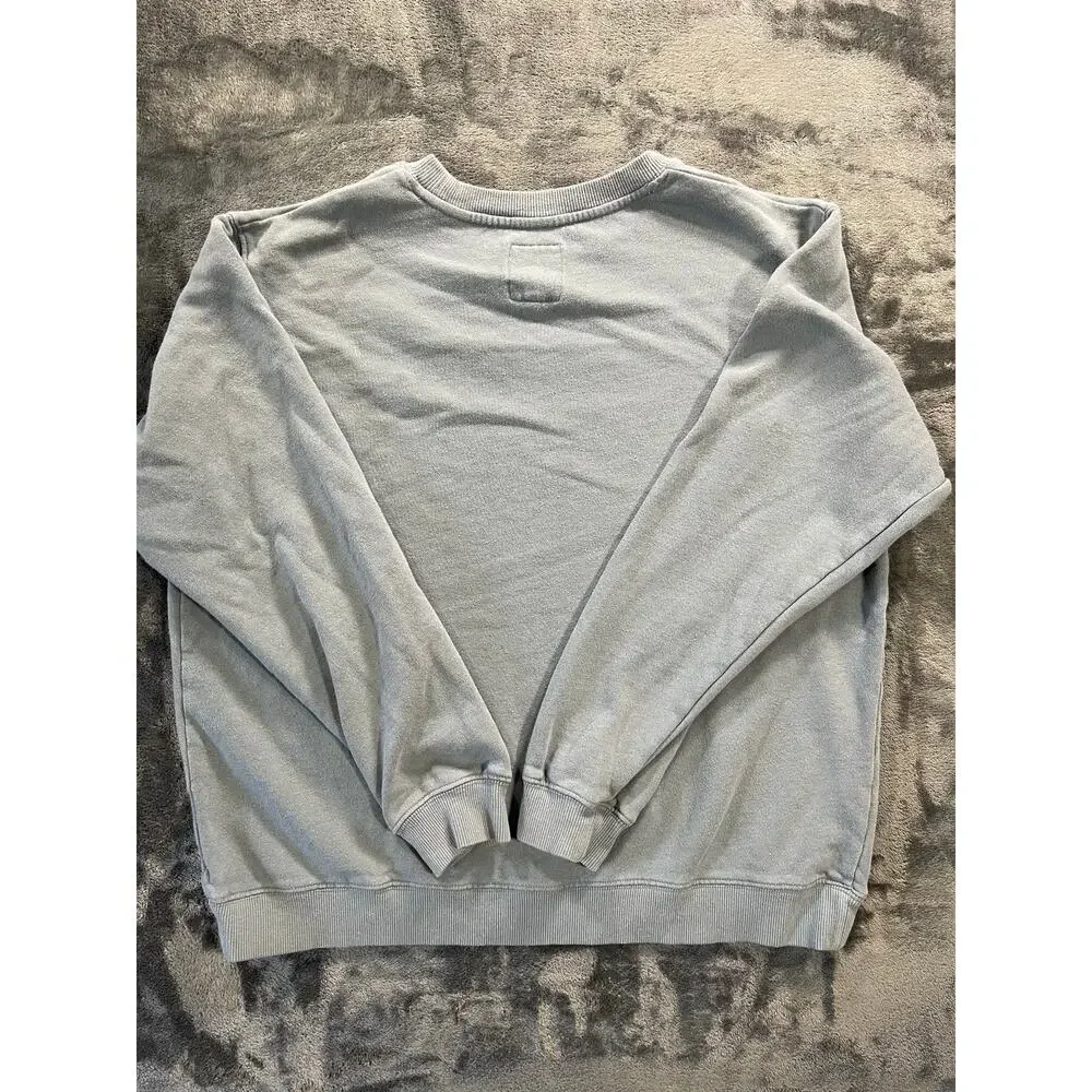 Rip Curl Surf Sweatshirt Women Small Blue Sunflower Surfboard Y2K Retro